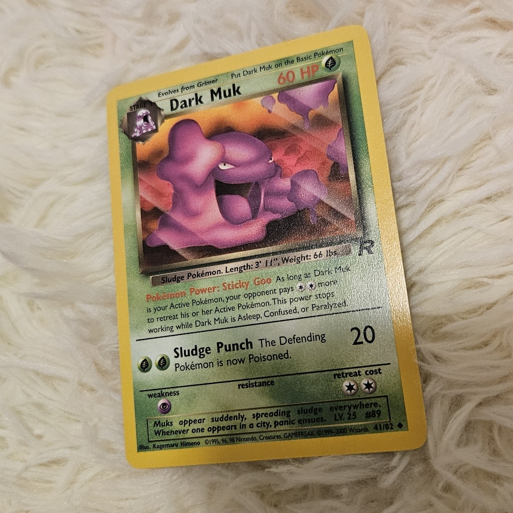 Dark Muk Pokémon Card